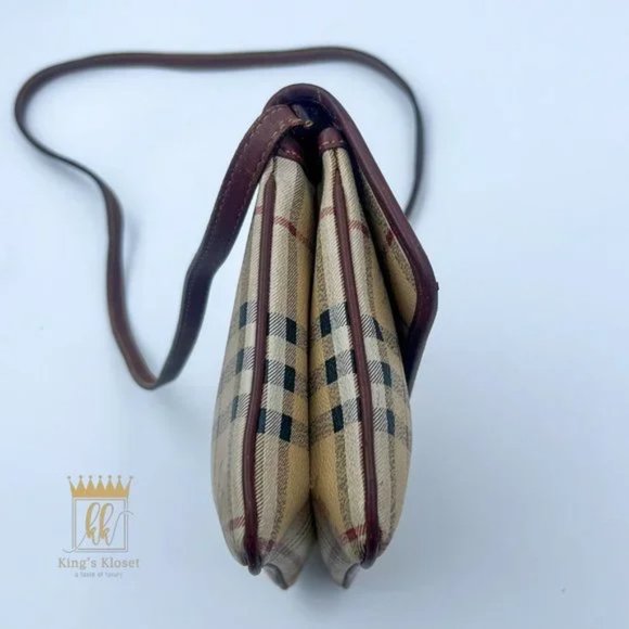 BURBERRY HAYMARKET CROSSBODY BAG - Picture 2 of 12